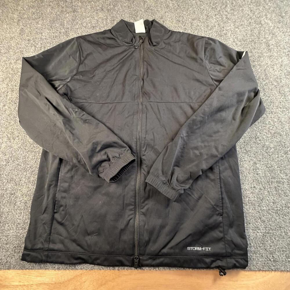 Nike Storm-Fit Black Lightweight Jacket Medium #1430‎